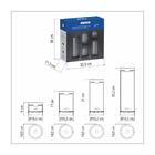 Jogo De Potes De Vidro Herméticos Tramontina Em Borossilicato