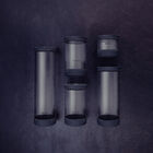 Jogo De Potes De Vidro Herméticos Tramontina Em Borossilicato