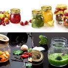 Jogo De Potes Em Vidro Com Tampa Inox Bormioli Rocco Quattro