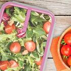 Jogo De Potes Herméticos De Plástico Freshy 2 Peças 2,5l Roxo