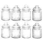 Jogo De Potes Herméticos De Vidro 300ml 8 Peças - Casambiente