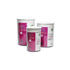 Jogo De Potes Herméticos Redondos Ecolumi 3 Peças