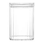 Jogo De Potes Herméticos Transparente Empilháveis 6 Peças - L