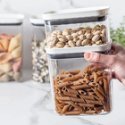 Jogo De Potes Organizadores Herméticos Transparente Bpa Free