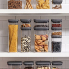 Jogo De Potes Organizadores Herméticos Transparente Bpa Free