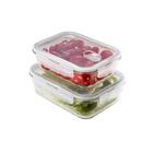 Jogo De Potes Quadrados De Vidro Com 2 Unidades Electrolux Fa