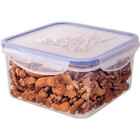 Jogo De Potes Quadrados Herméticos Euro Stock 3 Peças Vermelho