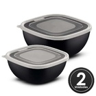 Jogo De Potes Tramontina Black Burger 02 Peças