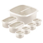 Jogo De Potes Tramontina Mixcolor Em Polipropileno Cinza 7 Pe