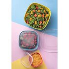 Jogo De Potes Tramontina Mixcolor Em Polipropileno Com Tampa