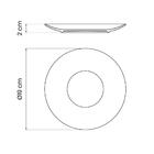 Jogo De Pratos De Sobremesa E Xícaras 24 Peças Leonora Em Por