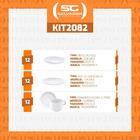 Jogo De Pratos E Xícaras 36 Peças Leonora Em Porcelana Branco