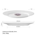 Jogo De Pratos Luminarc Everyday Raso De Vidro Branco 6pçs