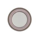 Jogo De Pratos Rasos Em Porcelana Strauss Rose Line 28cm 6 Pe