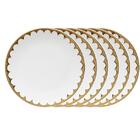 Jogo De Pratos Rasos Em Porcelana Wolff Egg 27cm 6 Peças