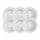 Jogo De Pratos Rasos Tramontina Isabel 6 Peças Em Porcelana D