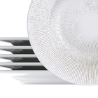 Jogo De Pratos Rasos Tramontina Isabel 6 Peças Em Porcelana D