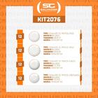 Jogo De Pratos Rústico Marrom 48 Peças Em Porcelana Decorada