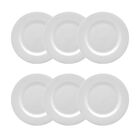 Jogo De Pratos Sobremesa Em Porcelana Strauss Sable 21cm 6 Pe