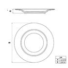 Jogo De Pratos Tramontina Floratta Em Porcelana Decorada 12 P