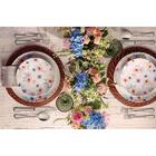Jogo De Pratos Tramontina Floratta Em Porcelana Decorada 12 P
