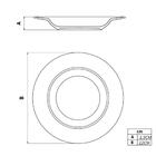 Jogo De Pratos Tramontina Floratta Em Porcelana Decorada 12 P