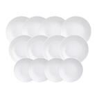 Jogo De Pratos Tramontina Leonora Em Porcelana 12 Peças