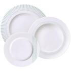 Jogo De Pratos Tramontina Monocroma Em Porcelana Decorada 12