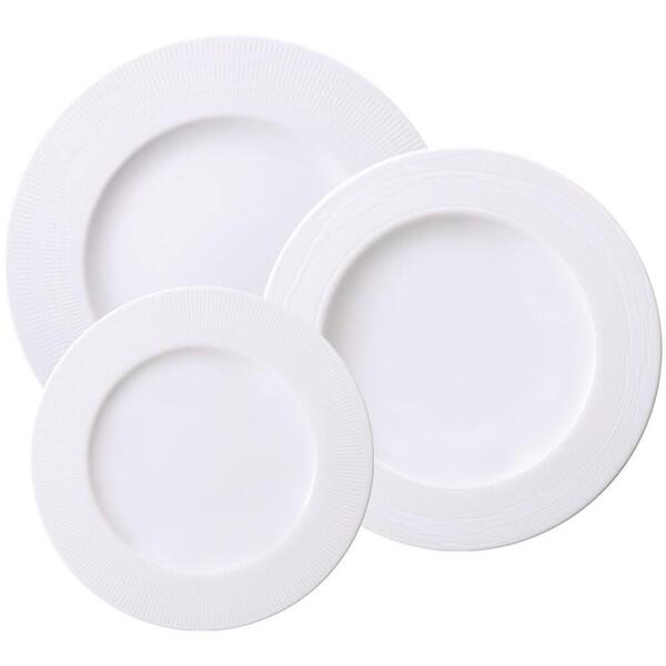 Jogo De Pratos Tramontina Nexus Em Porcelana Decorada 12 Peça