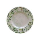 Jogo De Pratos Tramontina Oliva Porcelana Decorada 12 Peças