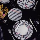 Jogo De Pratos Tramontina Street Em Porcelana Decorada 12 Peç