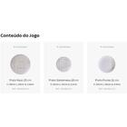 Jogo De Pratos Tramontina Sweet Color Em Porcelana Decorada 1