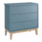 Jogo De Quarto Classic Guarda Roupa 3 Portas E Cômoda 3 Gavet