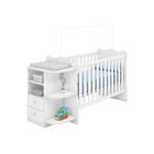 Jogo De Quarto Com Guarda Roupa Encanto 3 Portas E Berço Com