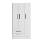 Jogo De Quarto Com Guarda Roupa Encanto 3 Portas E Berço Doce