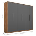 Jogo De Quarto De Casal Completo Barcelona Amendola Grafito