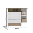 Jogo De Quarto Doce Sonho Guarda Roupa 2 Portas E Cômoda 3 Ga