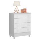 Jogo De Quarto Doce Sonho Guarda Roupa 2 Portas E Cômoda 4 Ga