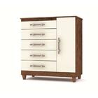 Jogo De Quarto Guarda Roupa Vitória 4pts, Multiuso Line E Côm