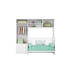 Jogo De Quarto Infantil 2 Peças Ternura Branco - Peternella