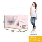 Jogo De Quarto Infantil Alegria Com Cômoda E Berço - Móveis H