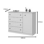 Jogo De Quarto Infantil Americano Branco - Henn