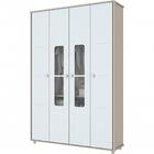 Jogo De Quarto Infantil Aquarela Cristal/branco - Henn