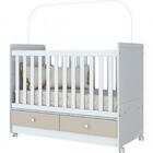 Jogo De Quarto Infantil Aquarela Cristal/branco - Henn