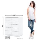 Jogo De Quarto Infantil Bala De Menta Com Cômoda E Berço - Mó