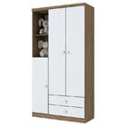 Jogo De Quarto Infantil Bala De Menta Com Guarda Roupa E Cômo