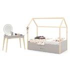 Jogo De Quarto Infantil Cama Kids Liv, Auxiliar New E Pentead