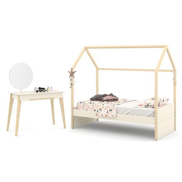 Jogo De Quarto Infantil Cama Kids Liv E Penteadeira Tifanny -