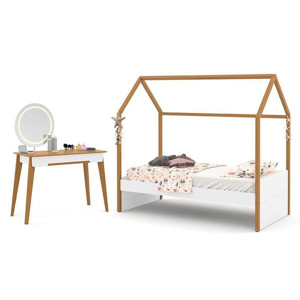 Jogo De Quarto Infantil Cama Kids Liv E Penteadeira Tifanny C