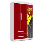 Jogo De Quarto Infantil Carro Mc Veloz Vermelho